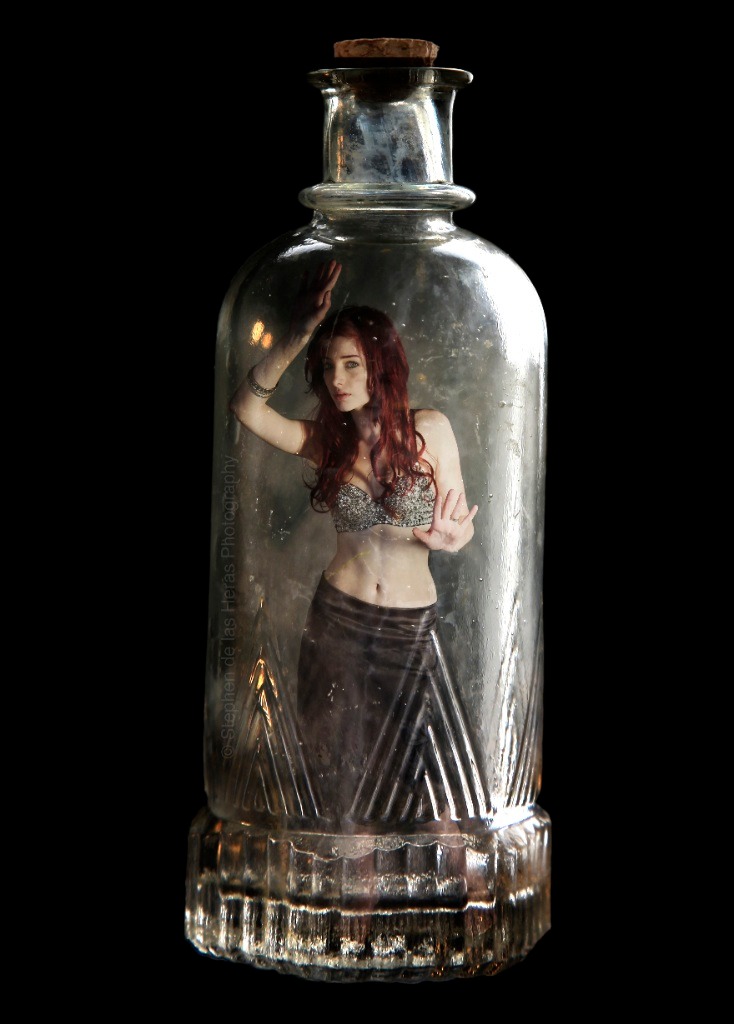 jinn caught in the bottle